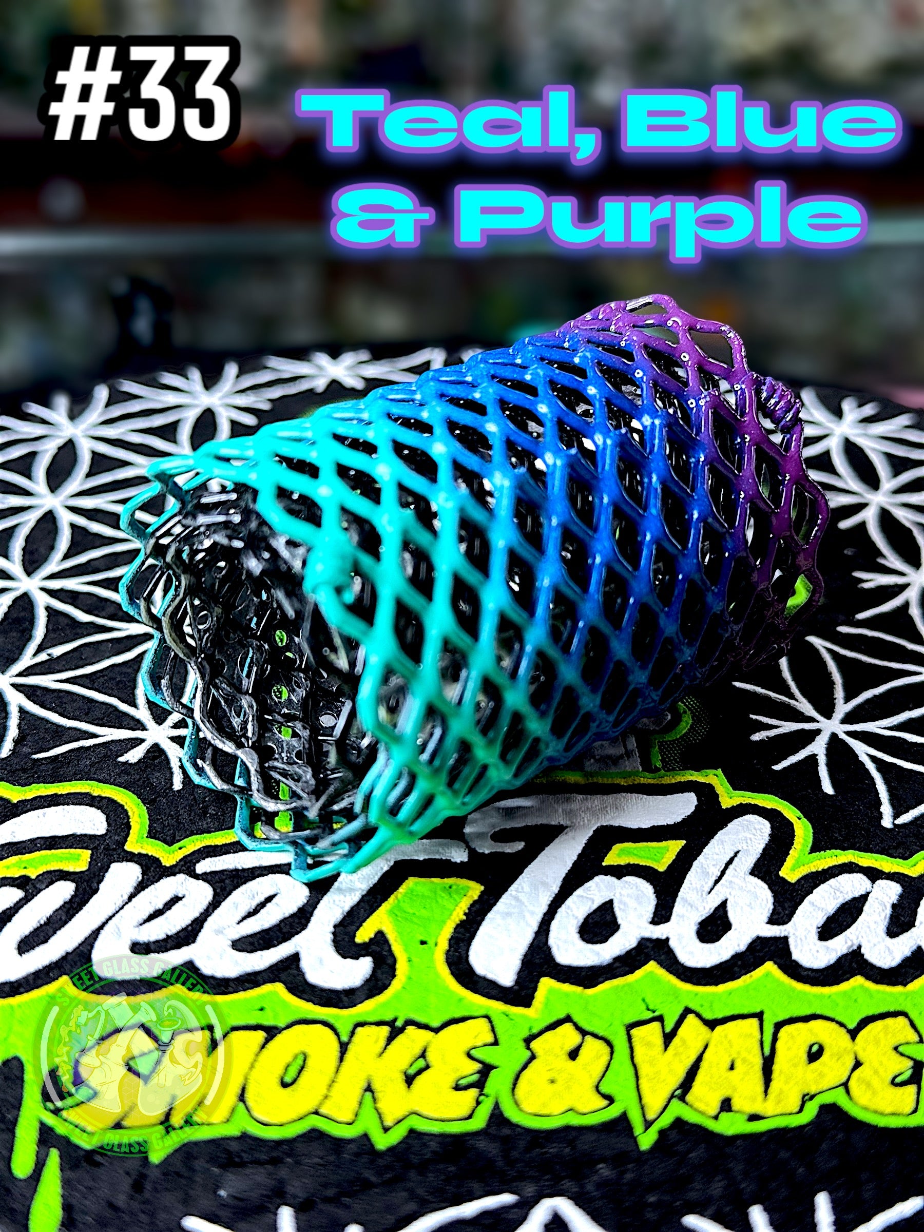 Mamba Guardz - Heat Cage #33 Blazer GT8000 Guard (Teal, Blue & Purple)