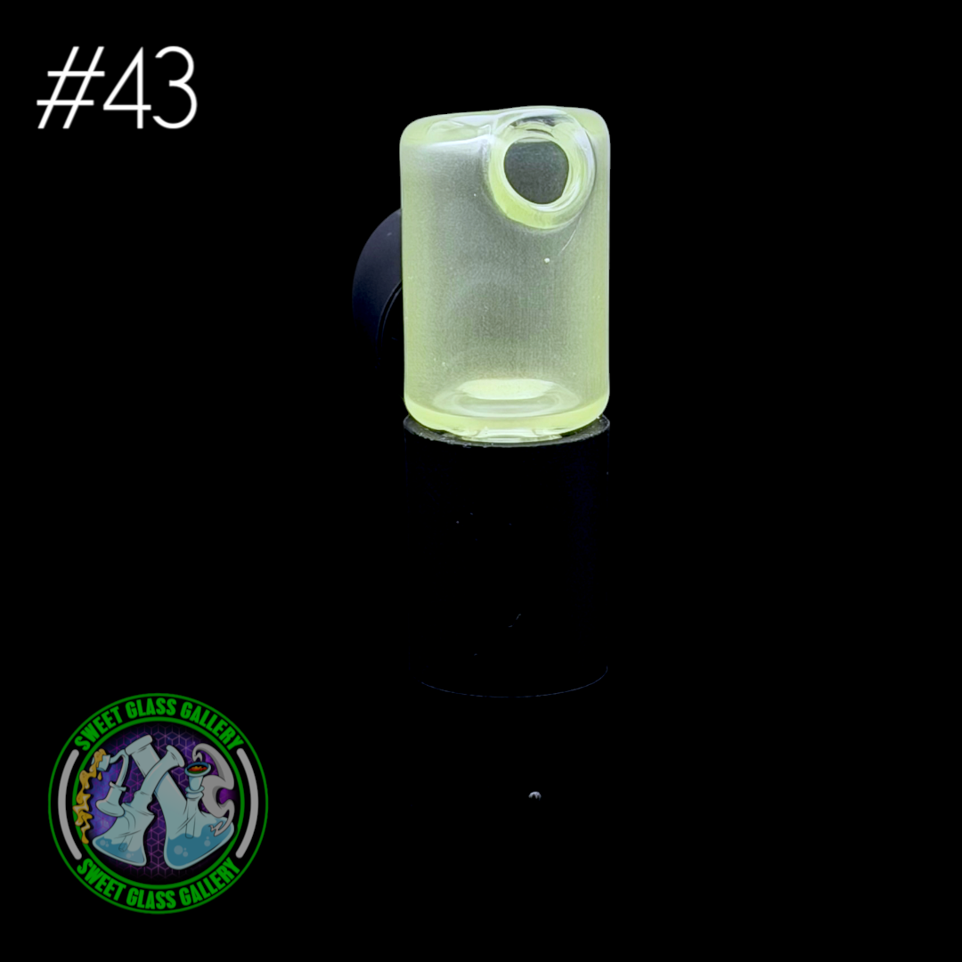 Kizmit Glass - Puffco Pivot Top #43 - Ghostidote