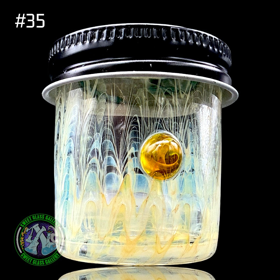 Ben’s Glass Art - Baller Jar #35 - Fume