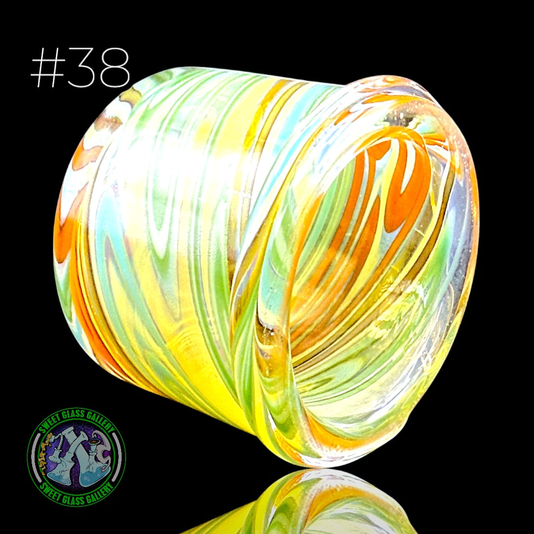 Ben’s Glass Art - Baller Jar #38 - Inside Out Tech