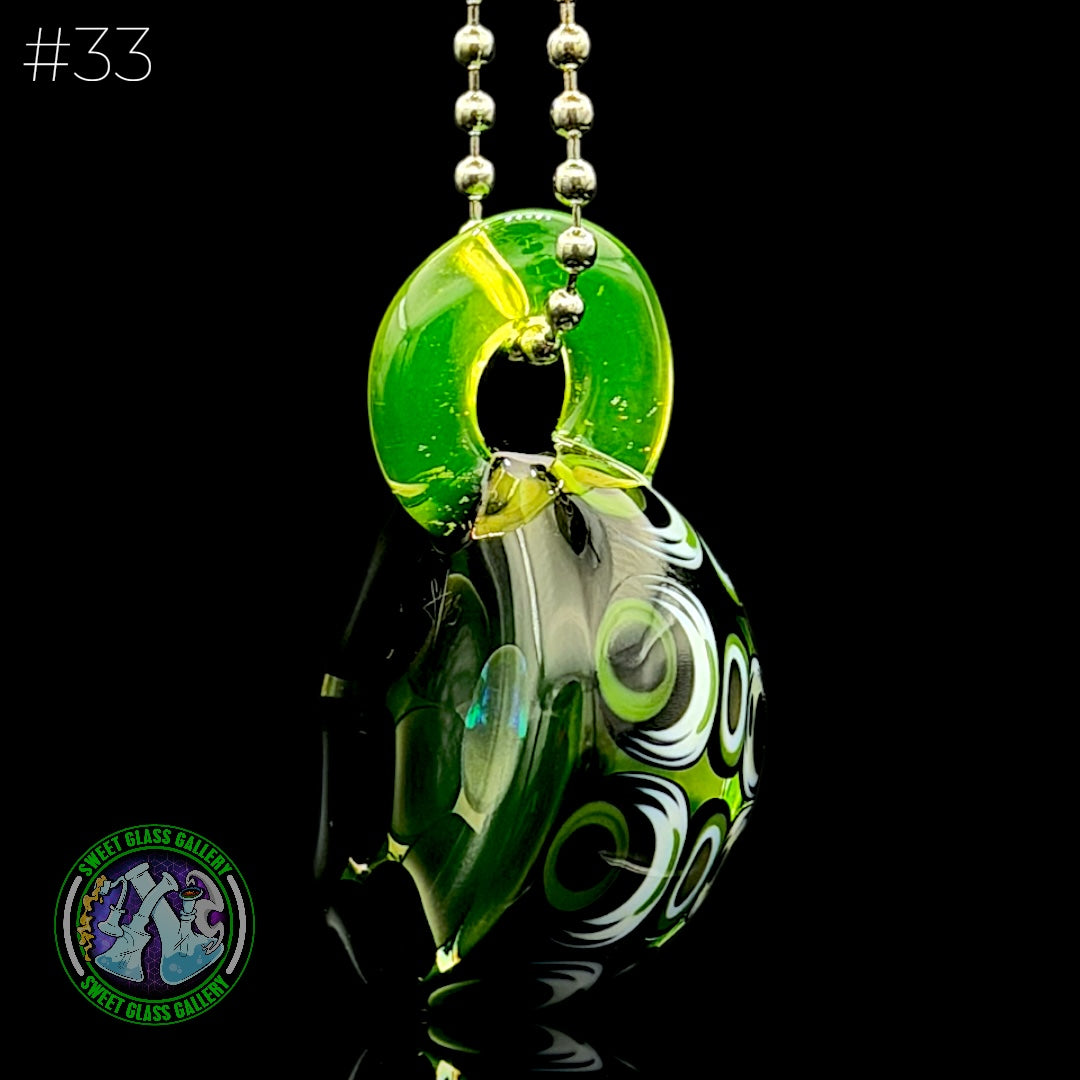Steve H Glass - Pendant #33 - Dot Stack
