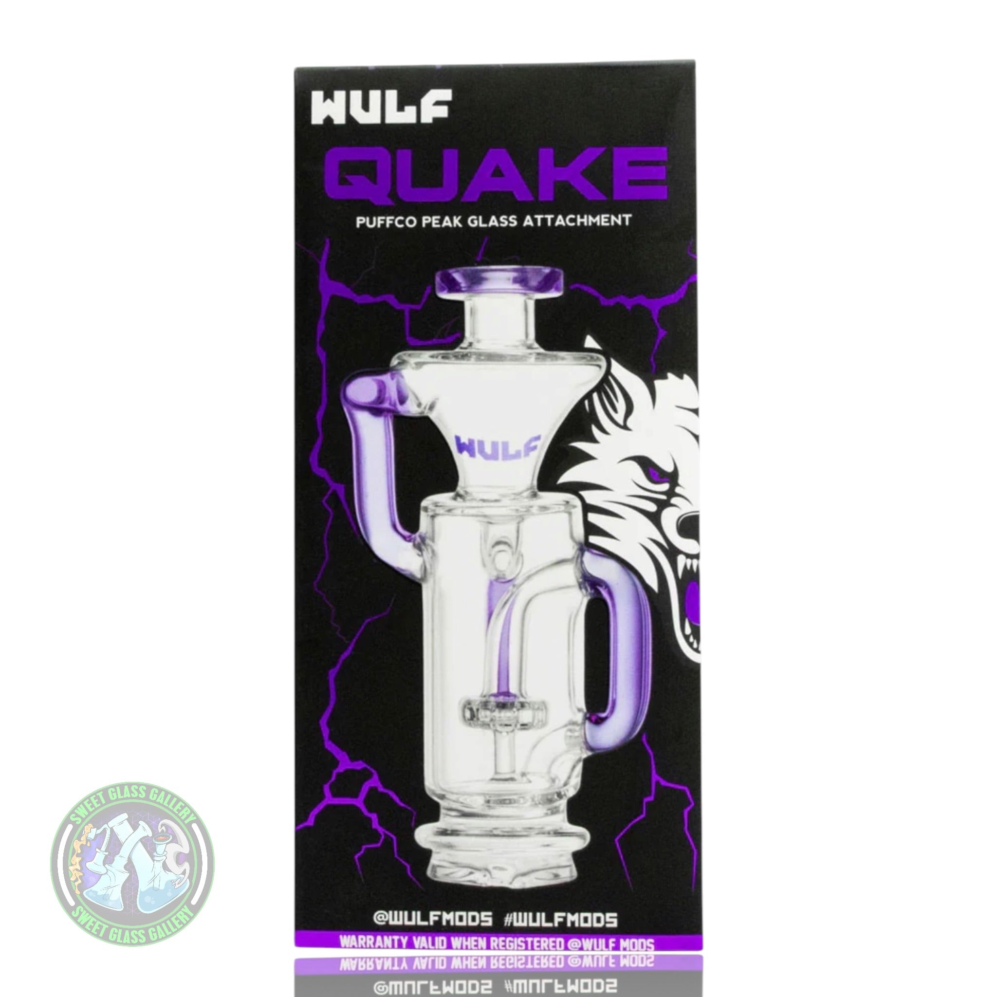 Wulf Mods - Puffco Attachment - Quake - Purple