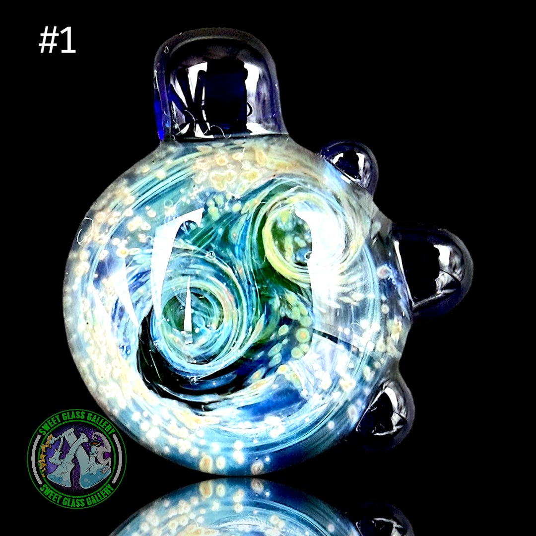 Ben’s Glass Art - Pendant #1 - Space Tech