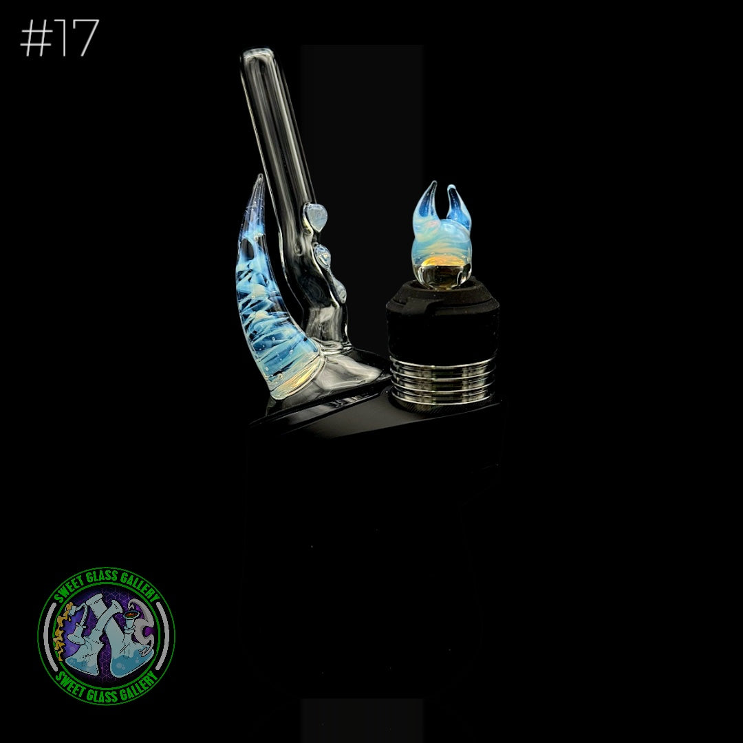 Magizle - Puffco Peak Attachment - Crazy Straw Dry #17