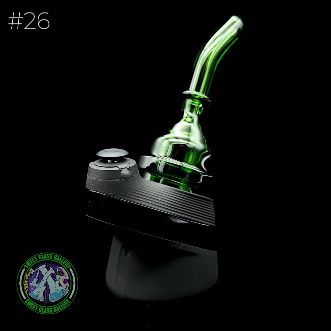 Zach Harrison - Puffco Peak Attachment #26 - Short Path Sipper Dry (Emerald Green)