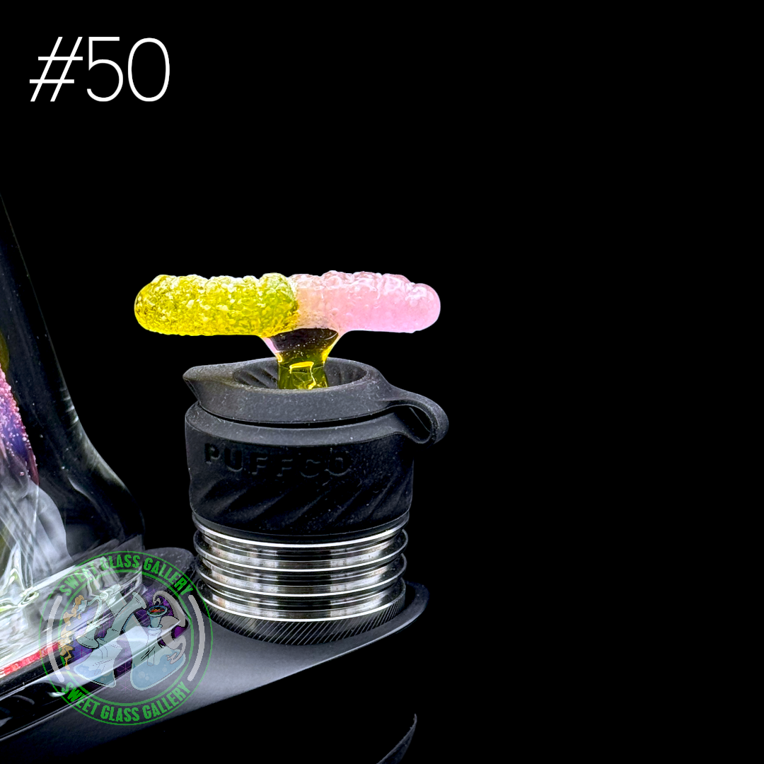 Emperial Glass - Joystick #50 - Puffco Peak Pro 3DXL - Sour Worm