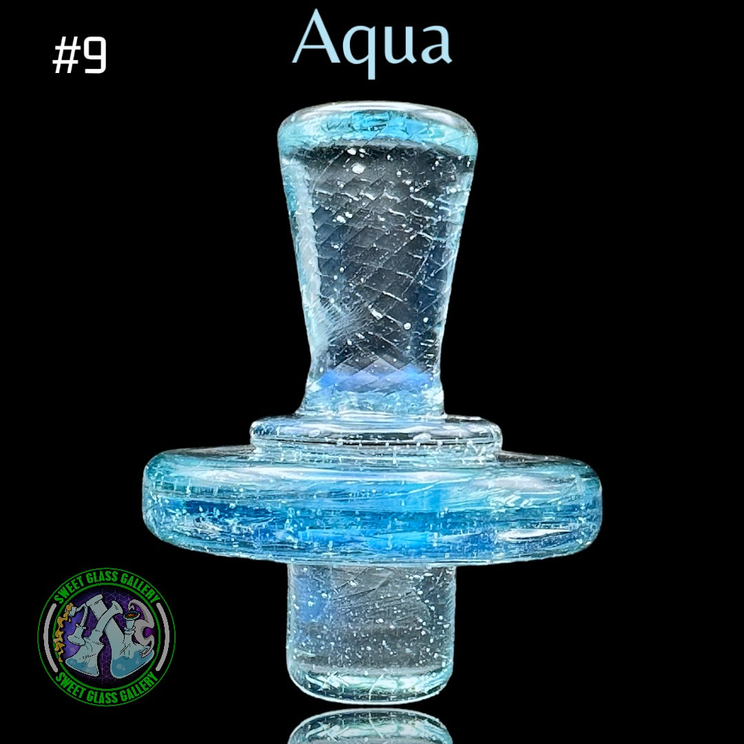 Camp Fire Quartz - Control Tower Cap #9 - Aqua