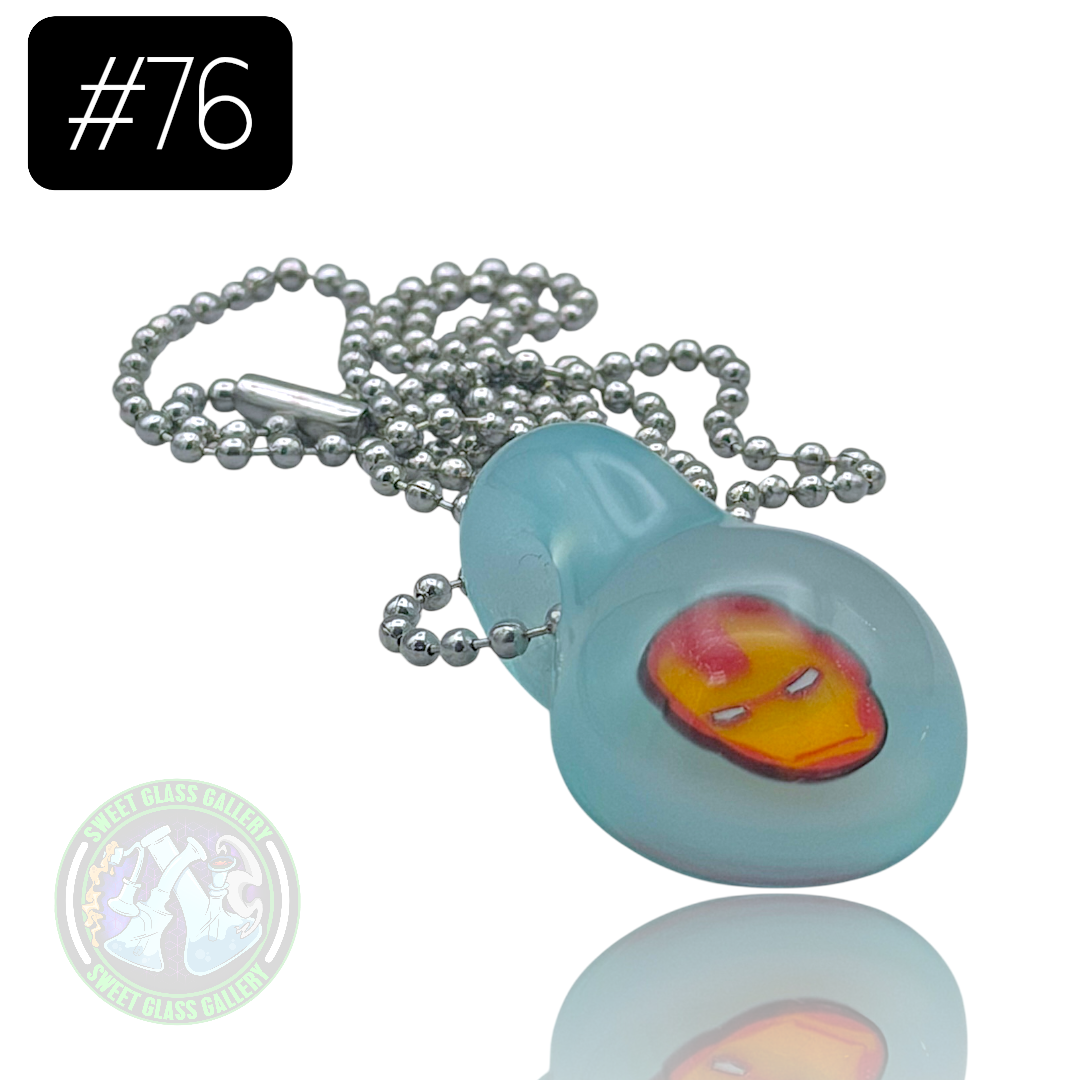 Keys Glass - Pendant #76 (Ironman)