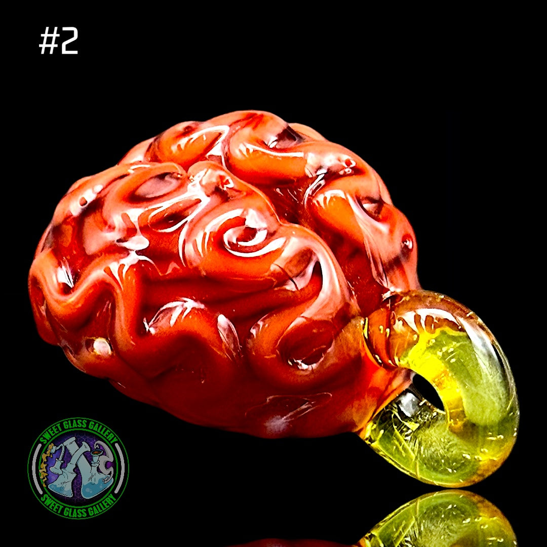 Algae - Pendant #2 - Sculpted Brain