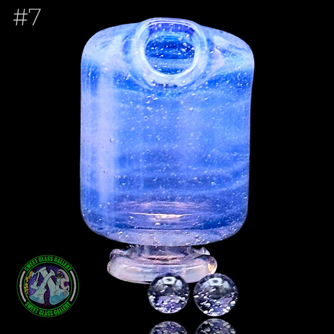 Kizmit Glass - Pivot Top #7 (Opal Purple Lollipop)