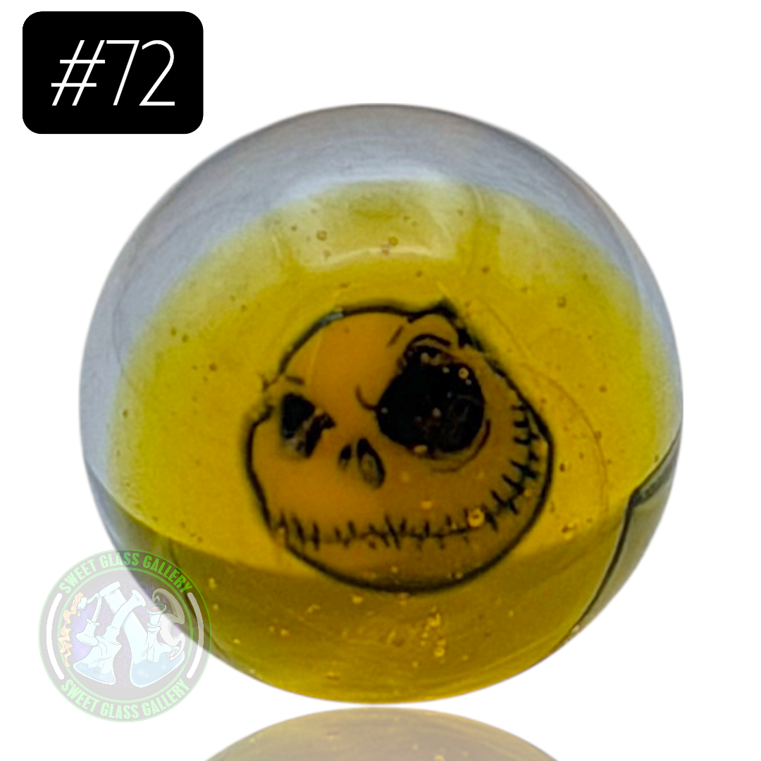 Keys Glass - Marble #72 (Jack Skeleton - The Nightmare Before Christmas)