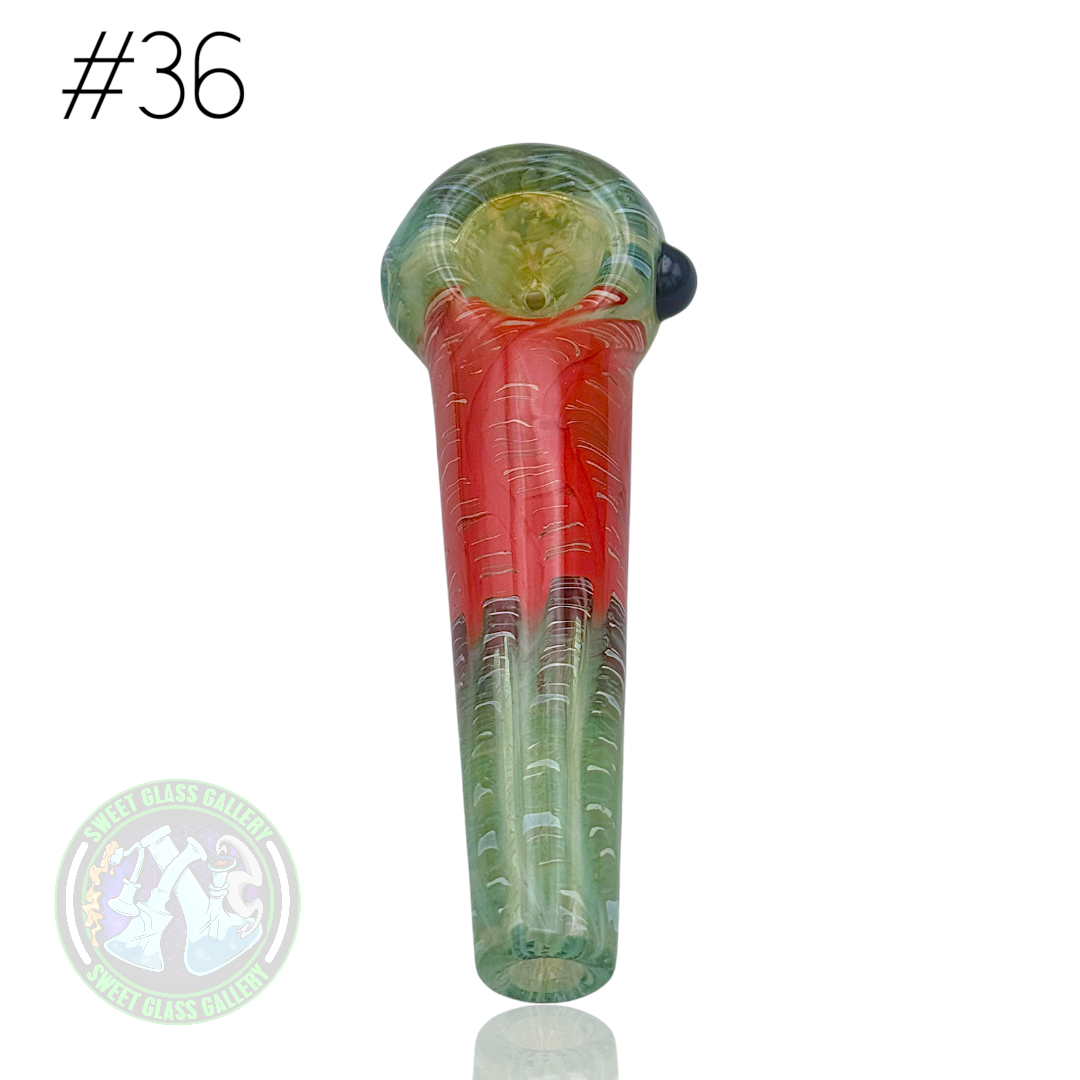 Daniel's Glass Art - Dry Pipe #36