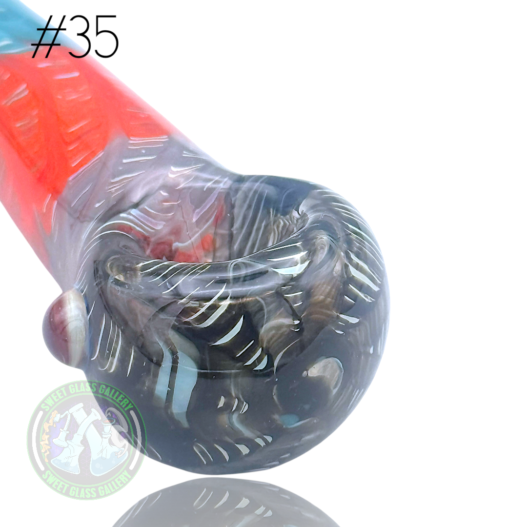 Daniel's Glass Art - Dry Pipe #35