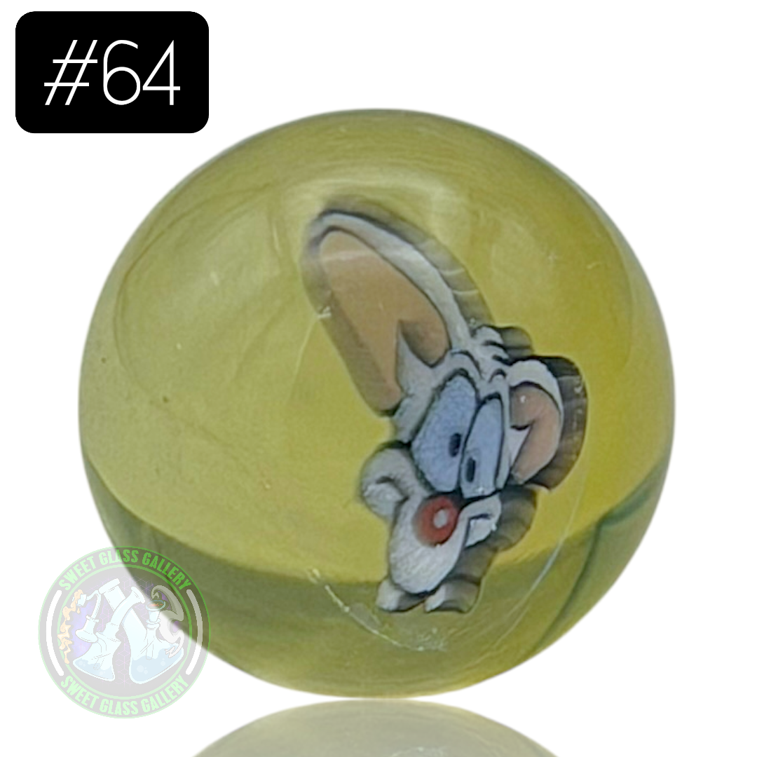 Keys Glass - Marble #64 (Pinky - Pinky & The Brain)