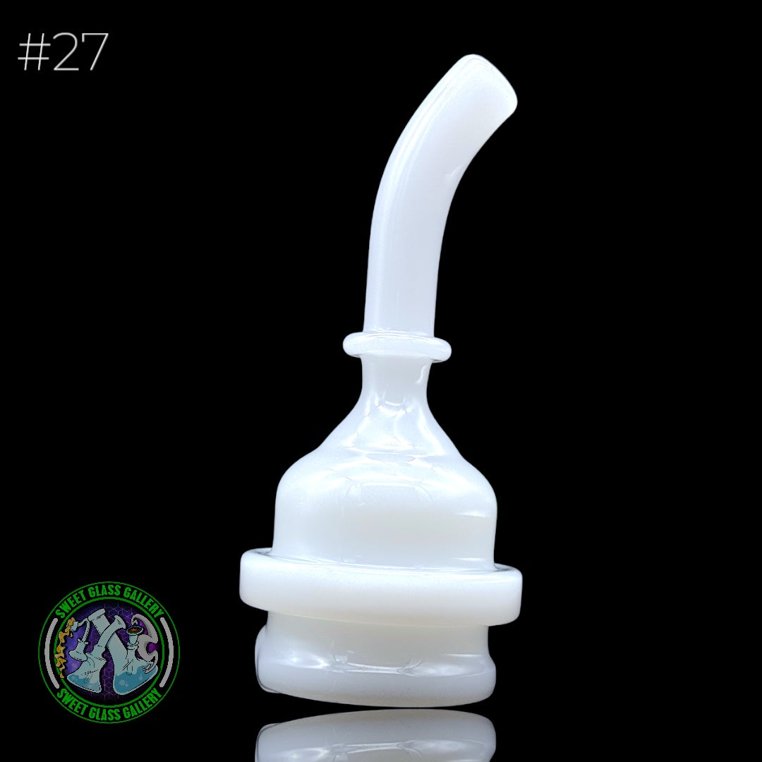 Zach Harrison - Puffco Peak Attachment #27 - Short Path Sipper Dry (Jade White)