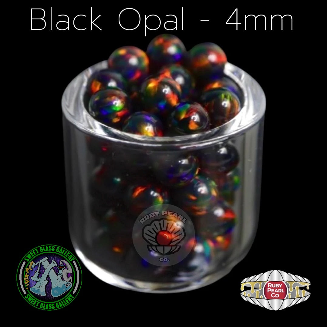 Ruby Pearl Co - Black Opal Terp Pearl 4mm