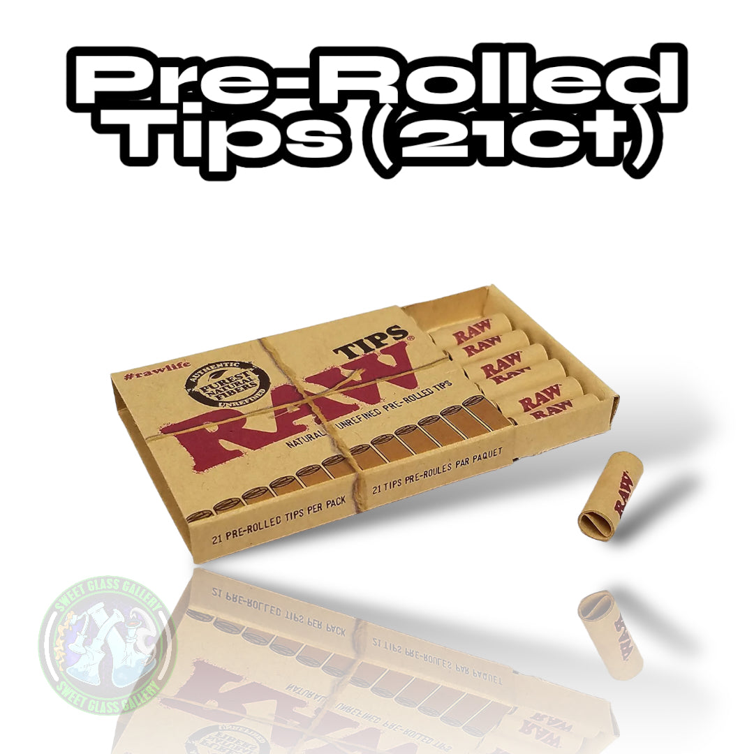 Raw - Pre-Rolled Tips (21ct)