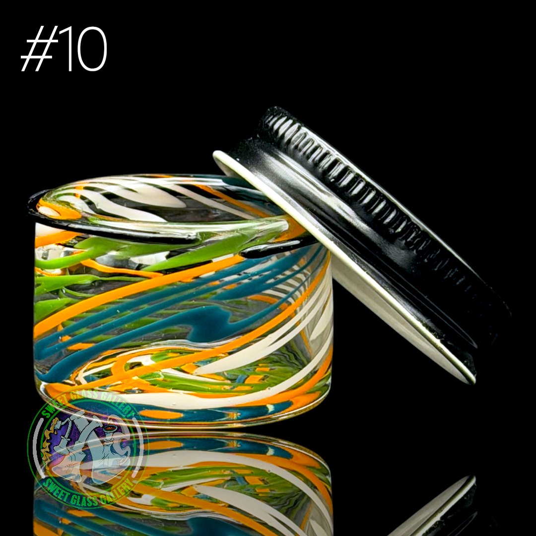 Ben’s Glass Art - Baller Jar #10