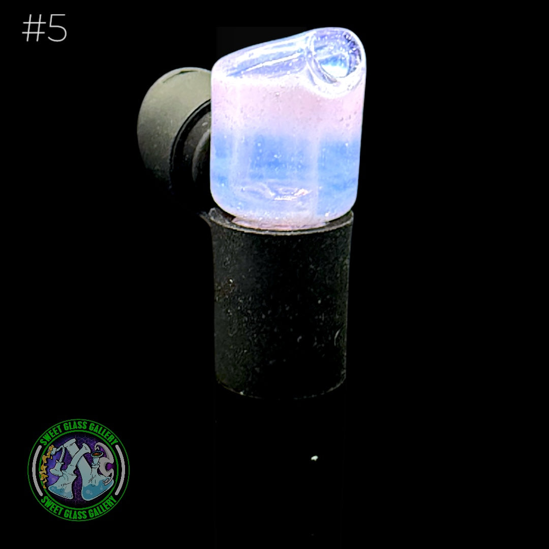 Kizmit Glass - Pivot Top #5 (Opal Purple Lollipop)
