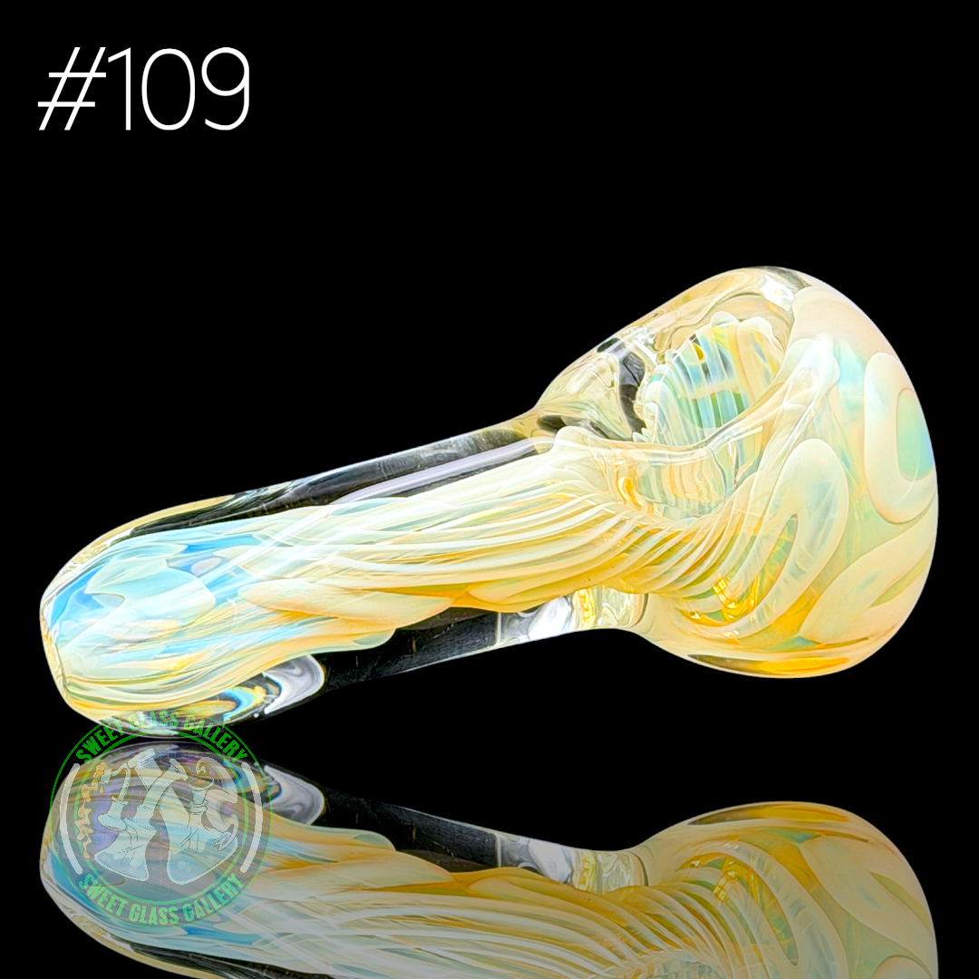 Daniel's Glass Art - Dry Pipe #109