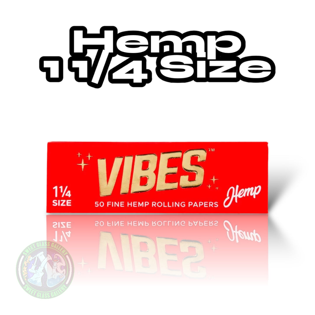 Vibes - Hemp Papers - 1 1/4 Size