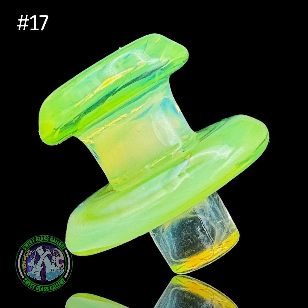 Camp Fire Quartz - Control Tower Cap #17 - Slyme & Opaline