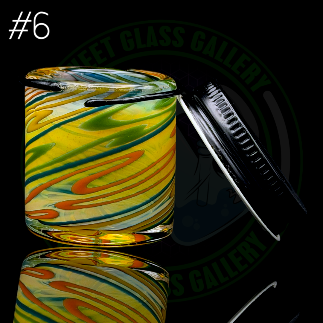 Ben’s Glass Art - Baller Jar #6