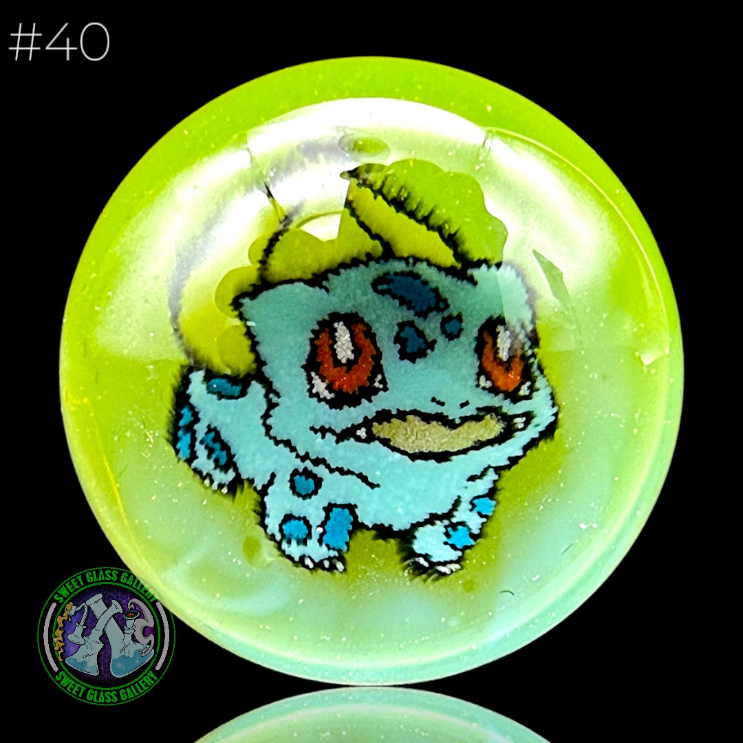 Keys Glass - Marble #40 (Bulbasaur - Pokémon)