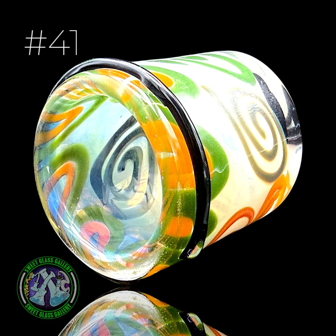 Ben’s Glass Art - Baller Jar #41 - Inside Out Tech