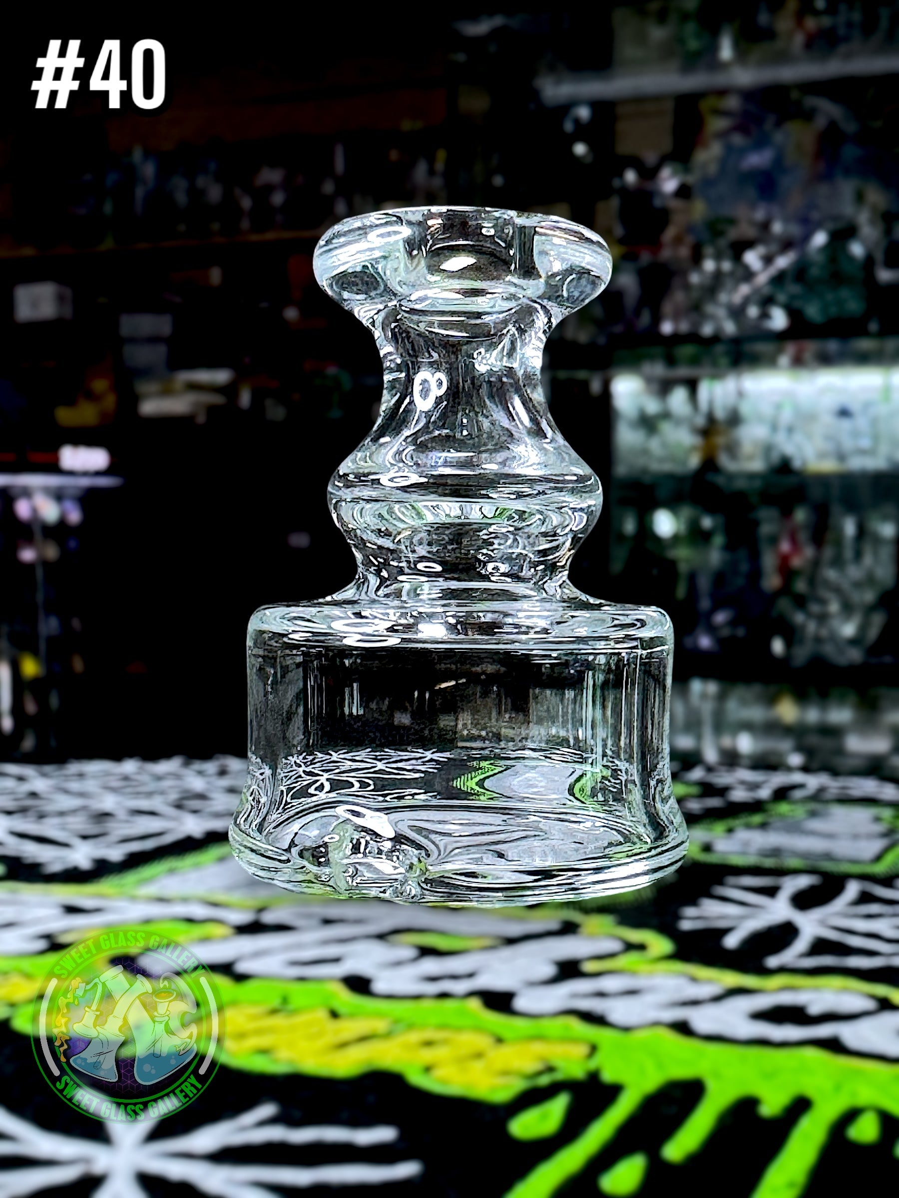 Evol Glass - Attachment #40 - Puffco Peak (Clear)