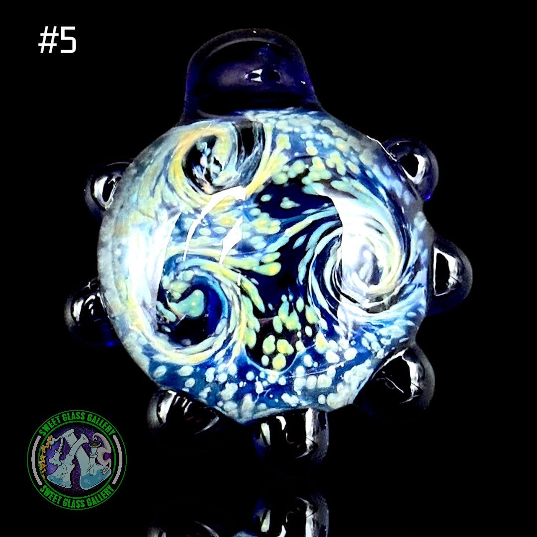 Ben’s Glass Art - Pendant #5 - Space Tech