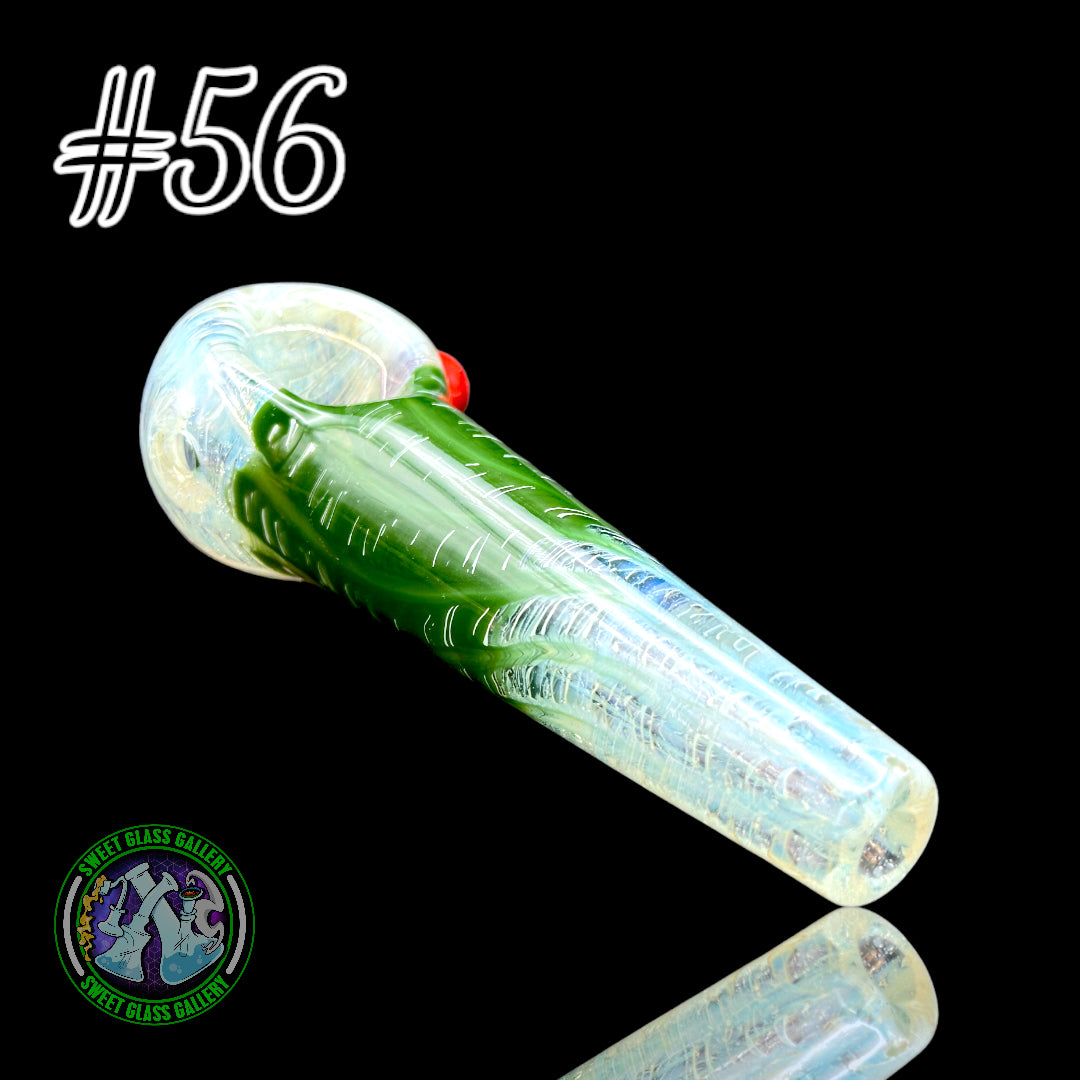 Daniel's Glass Art - German Glass Thick Hand Pipe #56