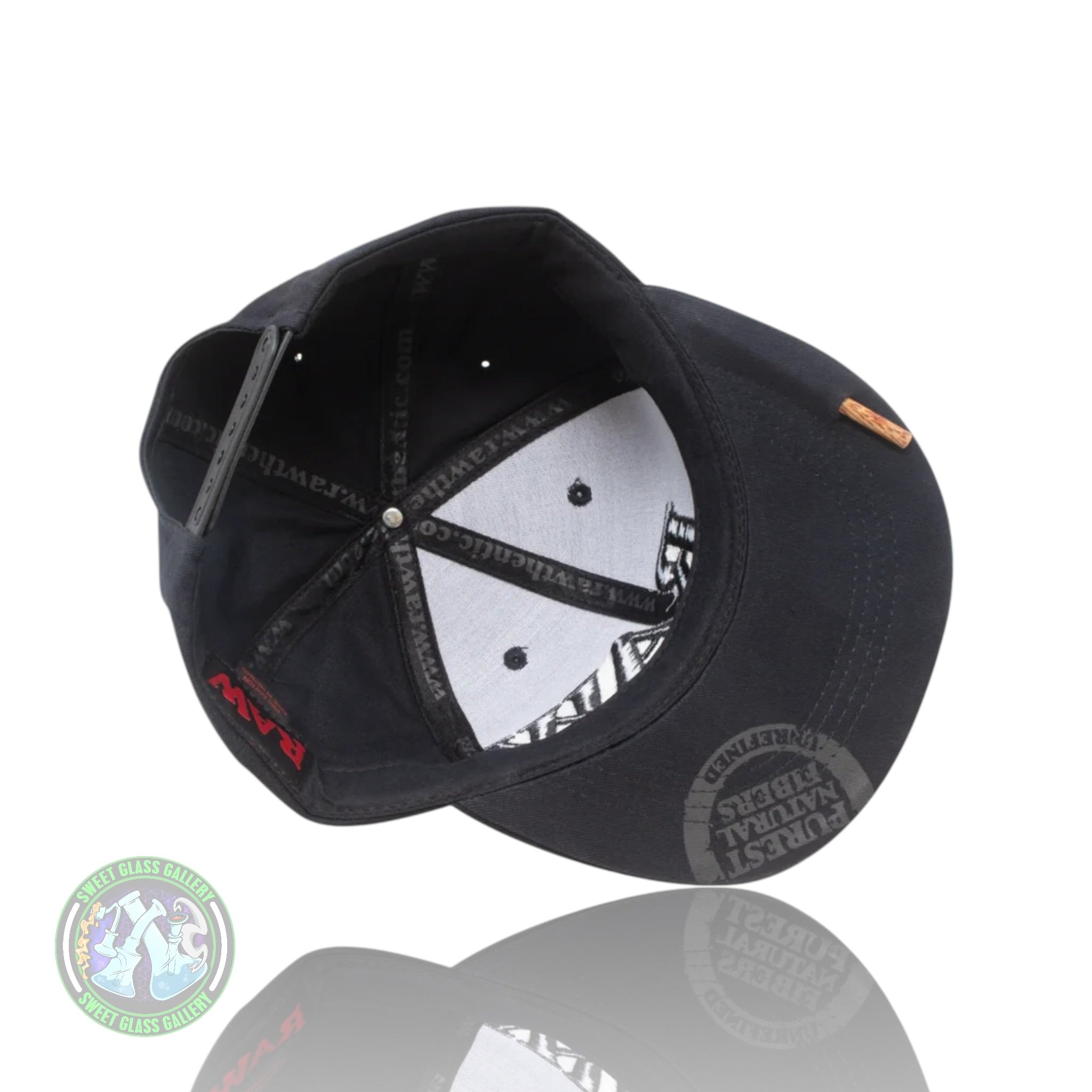 Raw - Hat - Black On Black Snapback