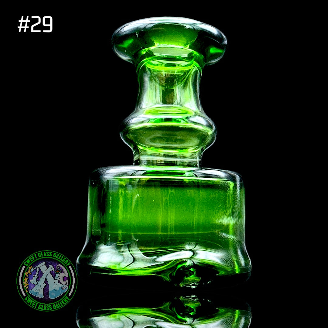 Evol Glass - Attachment #29 - Puffco Peak (Transparent Green)