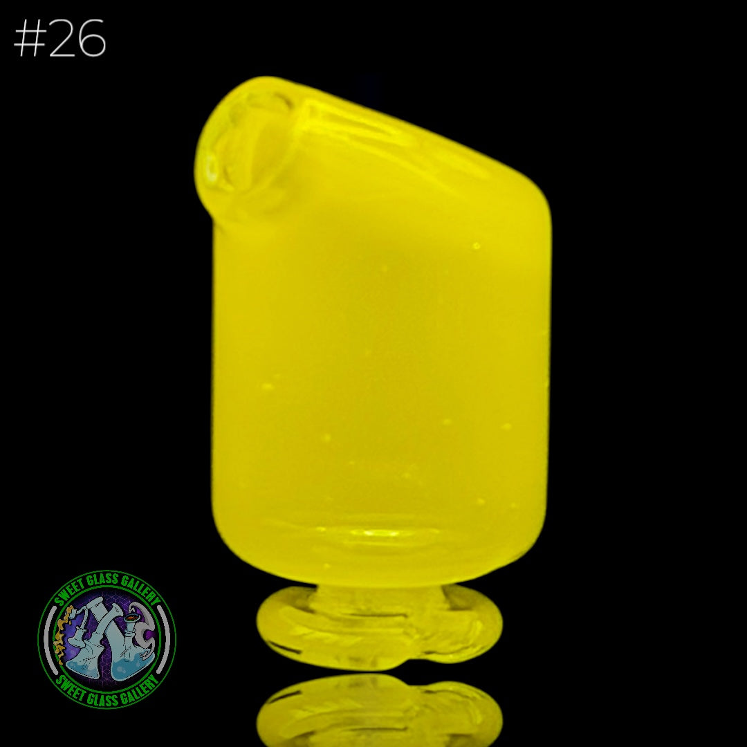 Kizmit Glass - Pivot Top #26 (Chartreuse)