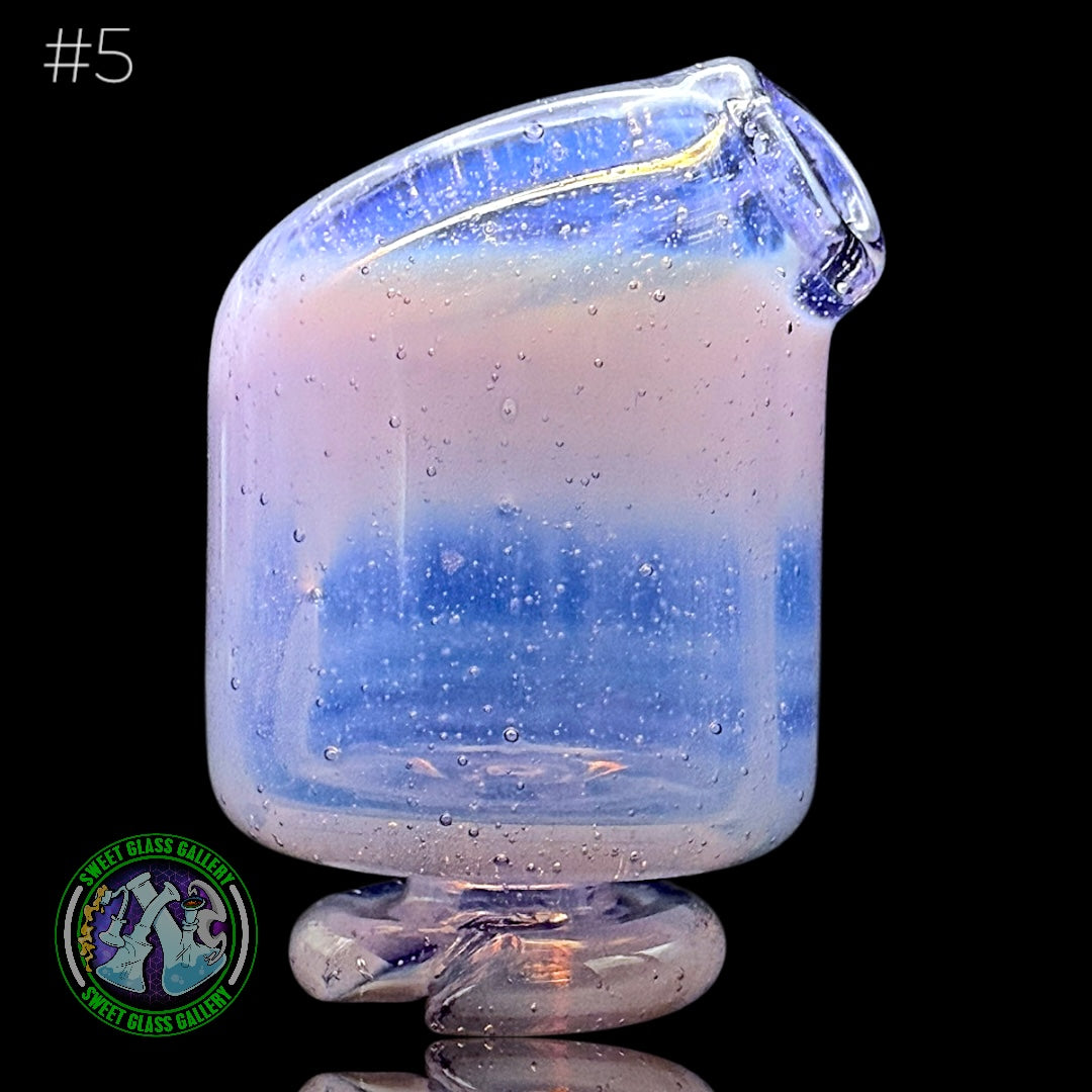 Kizmit Glass - Pivot Top #5 (Opal Purple Lollipop)