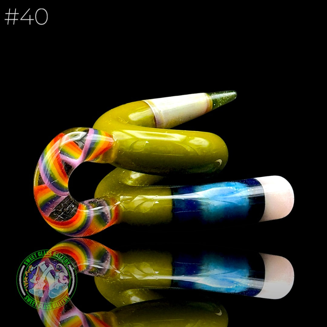 Sherbet Glass - Pendant - Curly Pencil #40