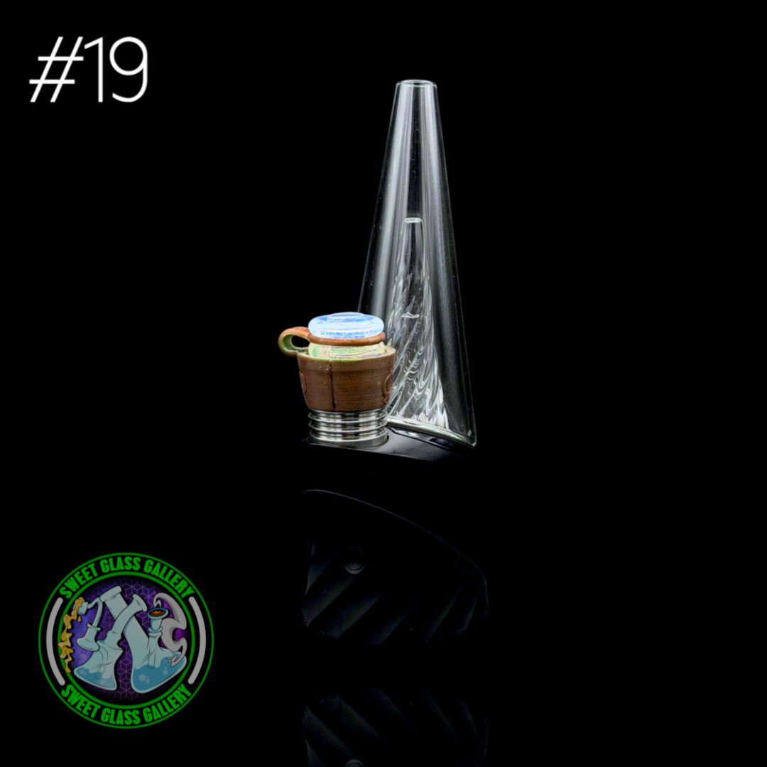 One Trick Pony - Rockulus Tether #19 - Puffco Peak Pro 3DXL - Caramel/Green Apple
