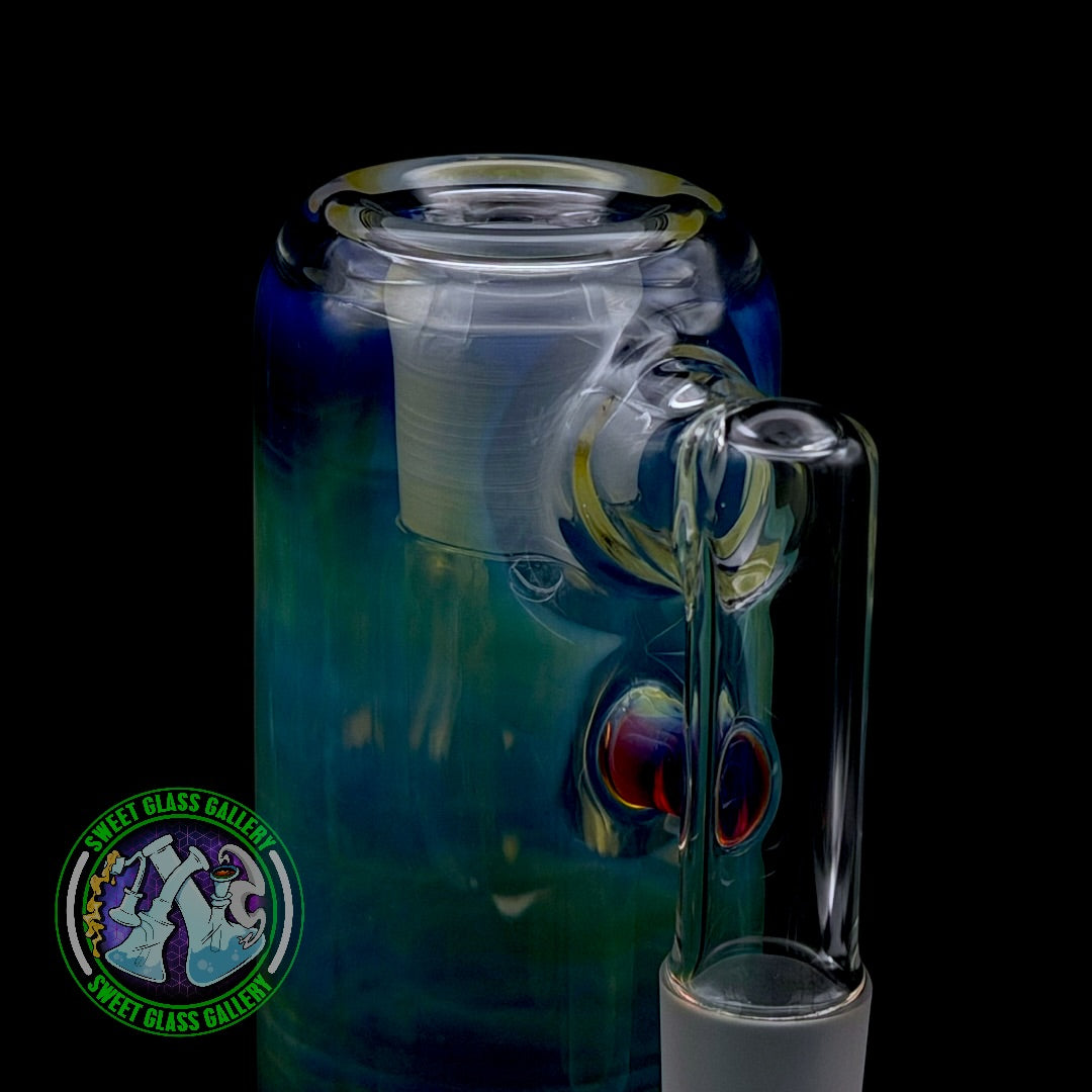 Fluid Glass - Ash Catcher #21 - 18mm Amber Purple