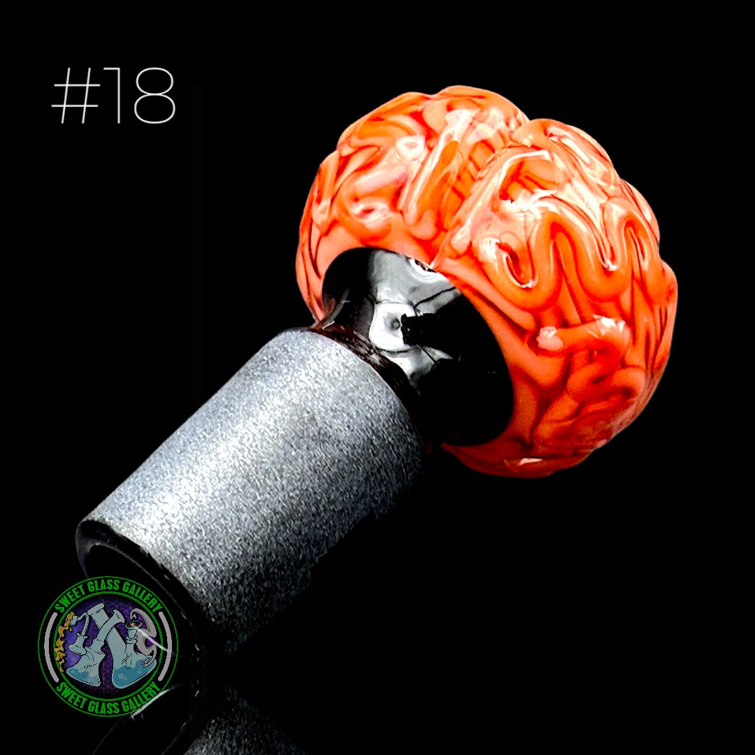 Algae - Bowl #18 - Push Sculpted Brain 18mm