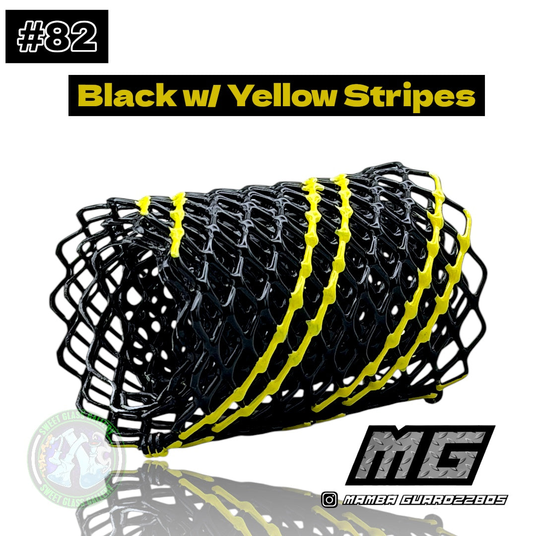 Mamba Guardzz - Heat Cage #82 - Blazer GT8000 Guard (Black w/ Yellow Stripes)