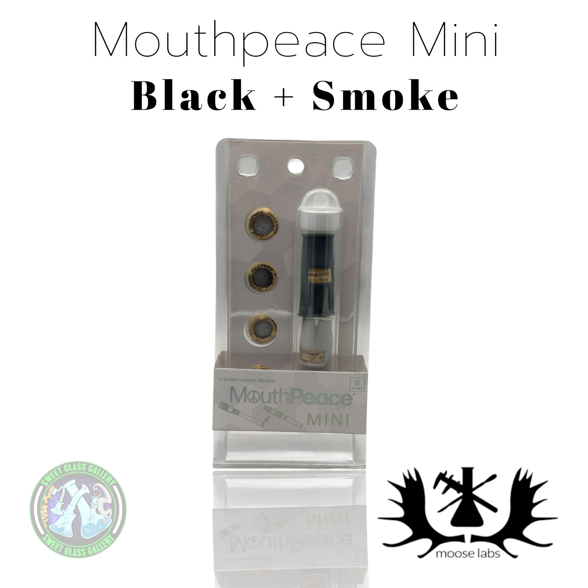 Moose Labs - Mouthpiece Mini - Black + Smoke