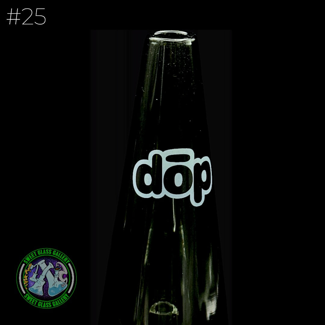 Dōp Glass - Puffco Attachment - 5-Hole Smoke #25