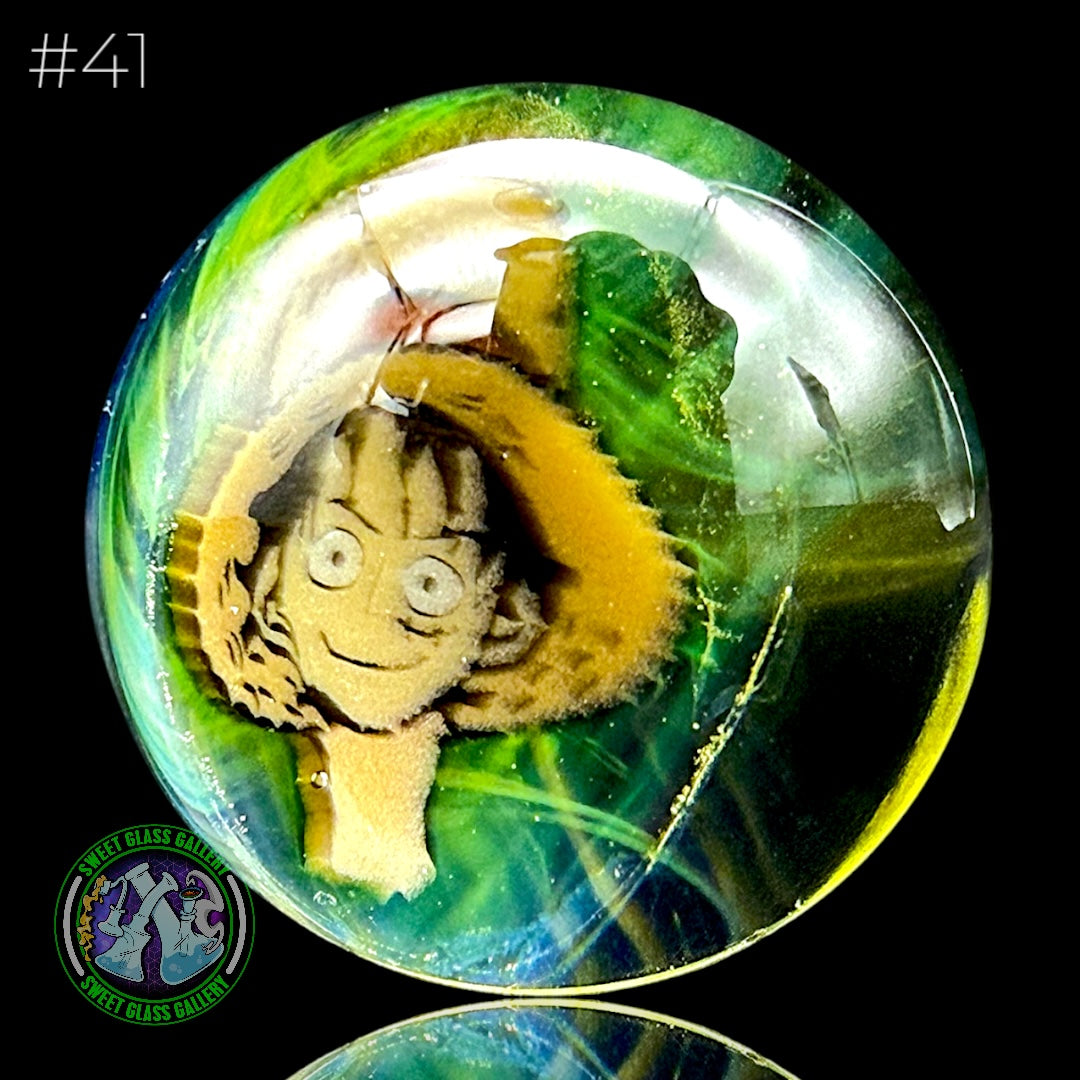 Keys Glass - Marble #41 (Luffy - One Piece)