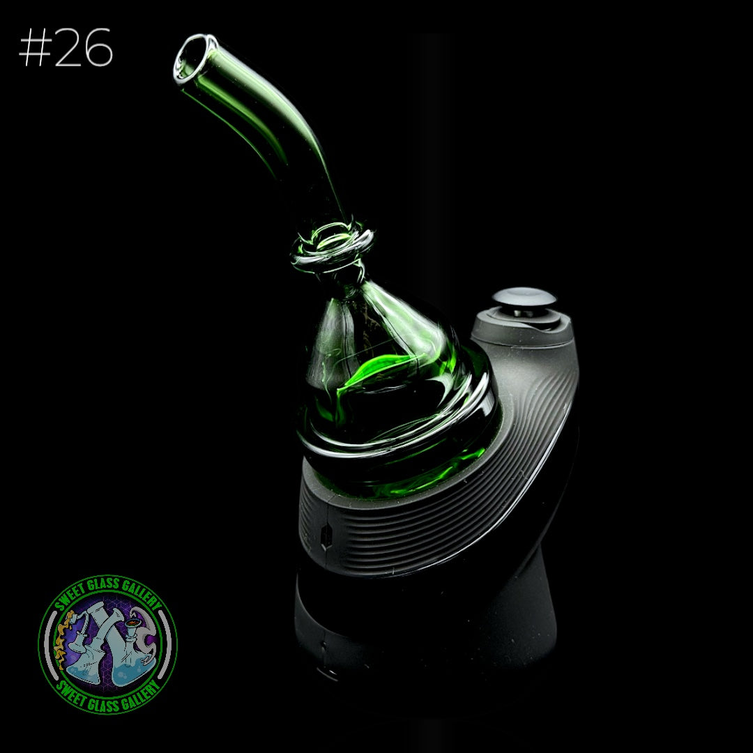 Zach Harrison - Puffco Peak Attachment #26 - Short Path Sipper Dry (Emerald Green)