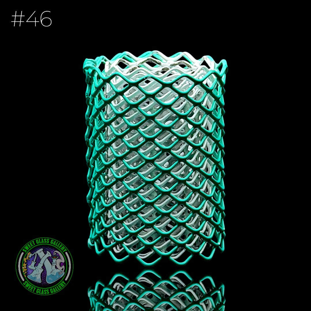 Mamba Guardzz - Heat Cage #46 Blazer Torch Guard (Ghost Series - Teal)