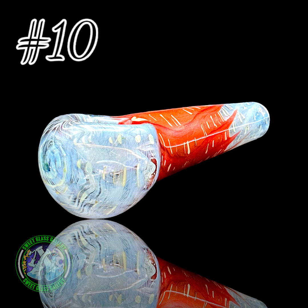 Daniel's Glass Art - German Glass Thick Hand Pipe (Small)  #10