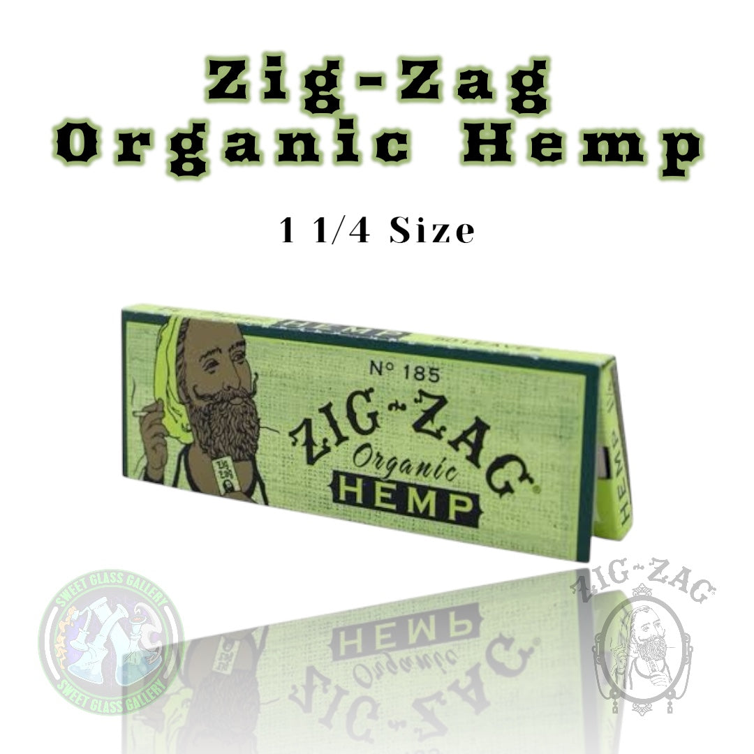 Zig-Zag - Organic Hemp 1 1/4 Size Papers