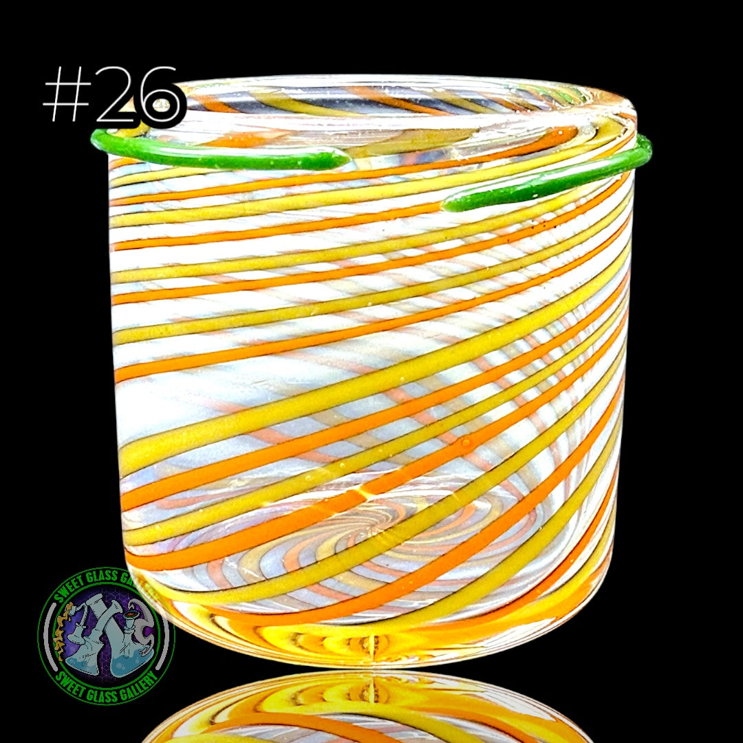 Ben’s Glass Art - Baller Jar #26 - Inside Out Tech