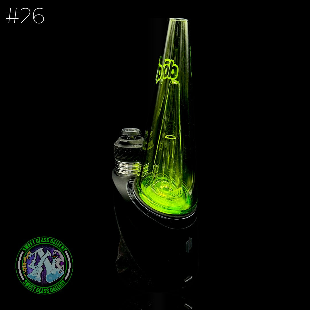 Dōp Glass - Puffco Attachment - 5-Hole Green #26